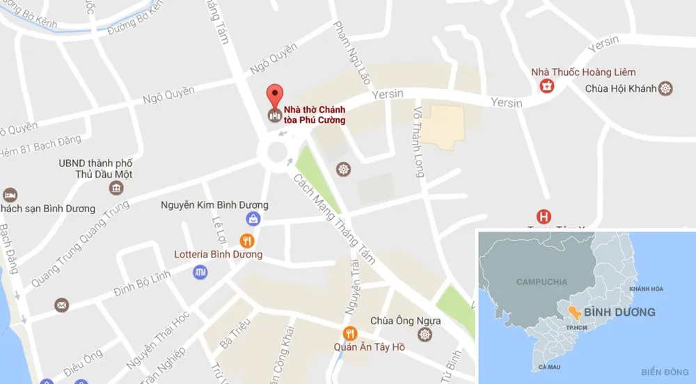 Nhà thờ đẹp nhất tỉnh Bình Dương hình ảnh 18 Nha tho dep nhat tinh Binh Duong hinh anh 18