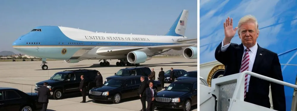 Chuyên cơ của 13 nhân vật quyền lực có giá bao nhiêu? (Kỳ 2) ảnh 11 2. US President Donald Trump — £786 million.
