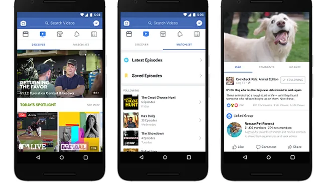Facebook châm ngòi tuyên chiến với Youtube