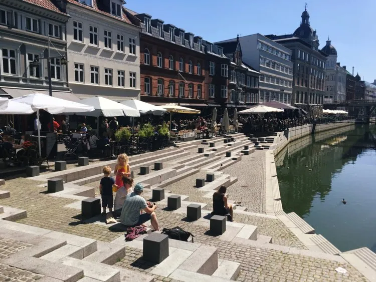 Reuters 2. Denmark: 21.1% of children with parents in the bottom half ended up in the top quarter.