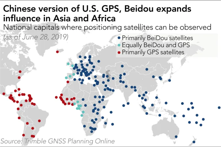 China's version of GPS now has more satellites than US original ảnh 1 China's version of GPS now has more satellites than US original ảnh 1