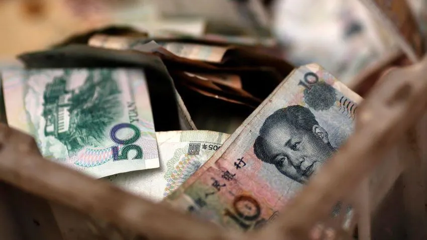 Nearly 5% of all lending in China stands in default, or close to it. © Reuters