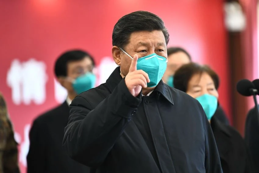 Chinese President Xi Jinping has been on a diplomatic offensive as the pandemic has struck other countries hard. PHOTO: XIE HUANCHI/XINHUA/ZUMA PRESS