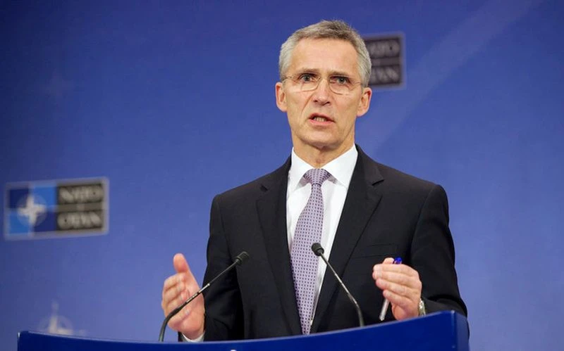 Tổng thư kí NATO Jens Stoltenberg. Ảnh: AP