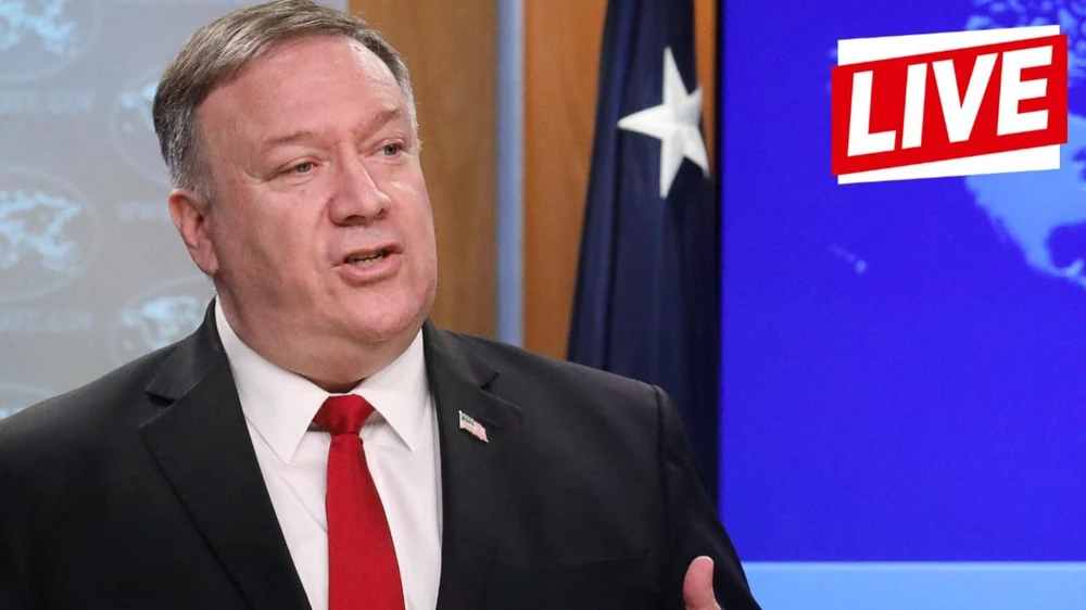 Ngoại trưởng Pompeo khẳng định 'sẽ đến lúc buộc ai đó phải chịu trách nhiệm về hành động của họ'. (Nguồn: Bild)