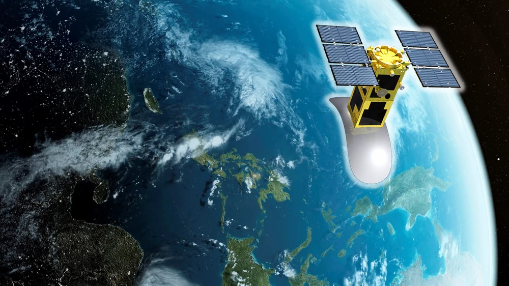 This NEC-developed satellite is scheduled to be sent into orbit in 2023. (Image courtesy of NEC)