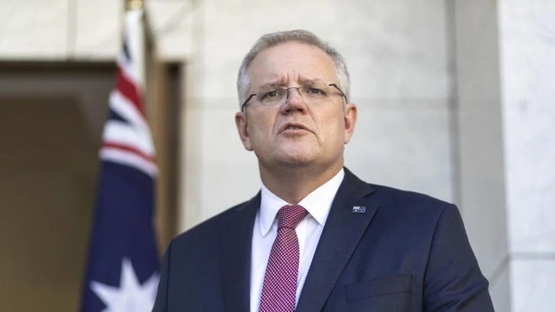 Thủ tướng Australia Scott Morrison. Ảnh: The Australian