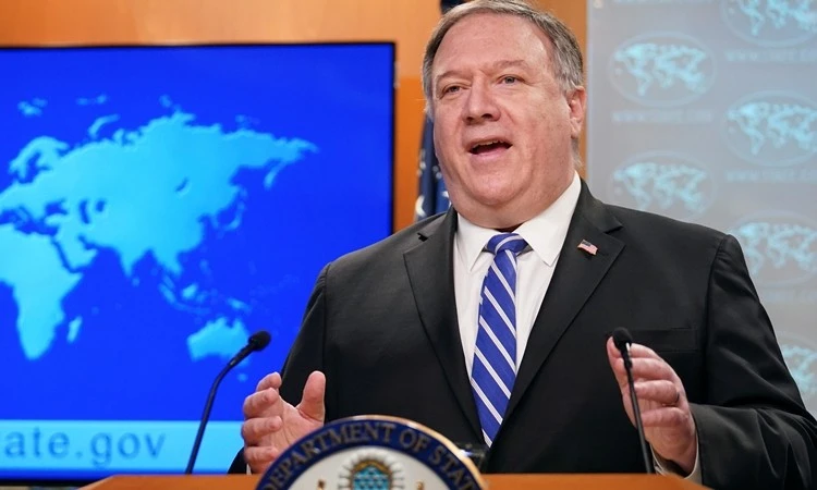 Ngoại trưởng Mỹ Mike Pompeo. Ảnh: Reuters