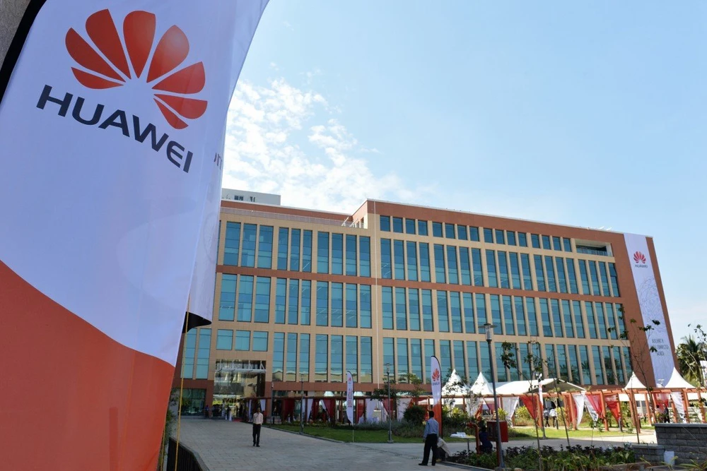 Trung tâm Nghiên cứu và Phát triển Huawei ở Bangalore, Ấn Độ. Ảnh: AFP