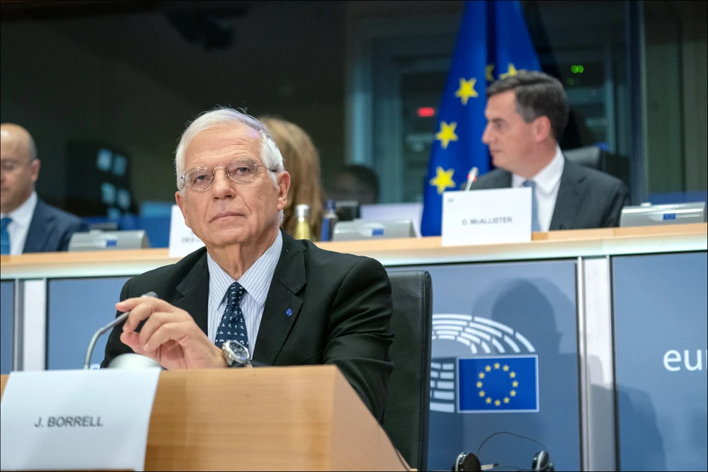  Josep Borrell, Đại diện Ngoại giao và An ninh Cấp cao kiêm Phó Chủ tịch Ủy ban châu Âu. Ảnh: Flickr/European Parliament