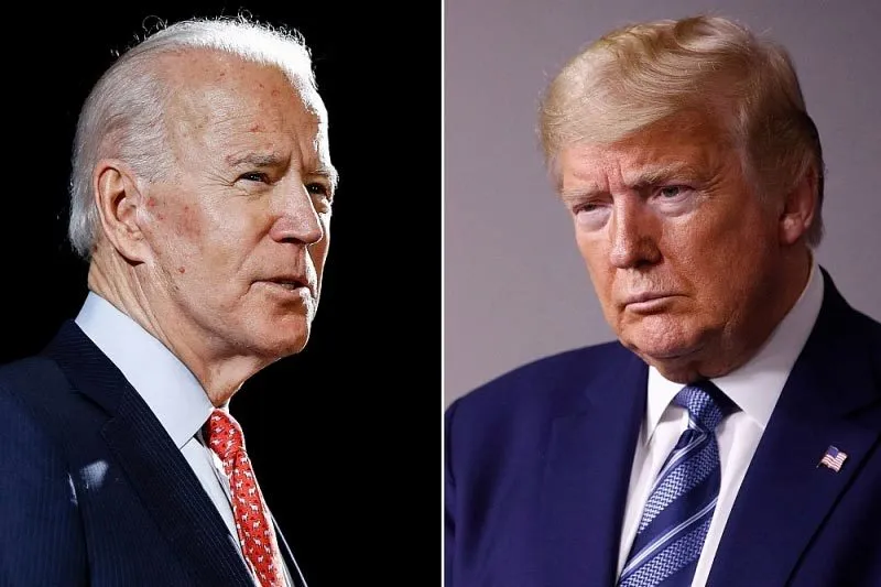 Ông Biden (trái) và Tổng thống Trump dự kiến có tổng cộng 3 cuộc tranh luận trực tiếp trước tổng tuyển cử vào tháng 11. Ảnh: AP Ông Biden đề xuất khả năng hủy 'so găng' lần 2 với Tổng thống Trump