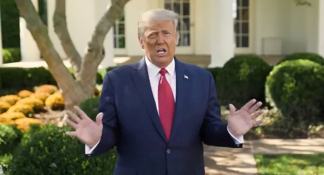 Trump hứa phát miễn phí thuốc Covid-19 ảnh 1 Trump hua phat mien phi thuoc Covid-19 anh 1