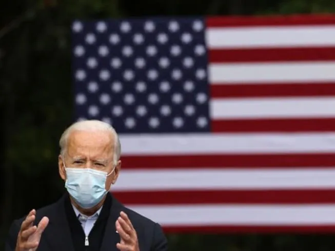 Ứng viên đảng Dân chủ Joe Biden.
