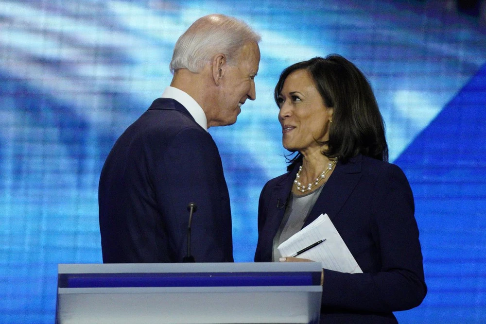 Ứng cử viên Phó Tổng thống Mỹ của đảng Dân chủ Kamala Harris 