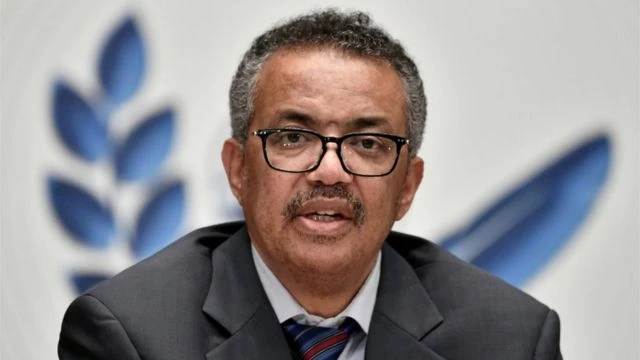 Tedros Adhanom Ghebreyesus.