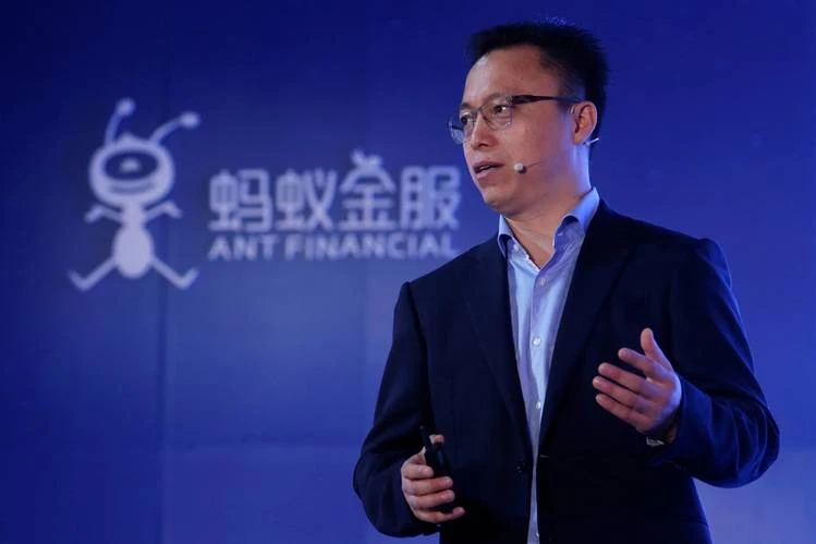 Chủ tịch điều hành Eric Jing của Ant Group. Ảnh: Wall Street Journal