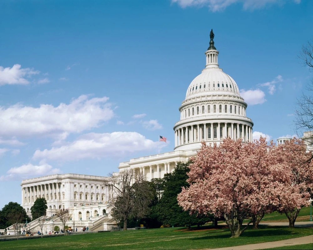 Tòa nhà Quốc hội Mỹ tại Washington.