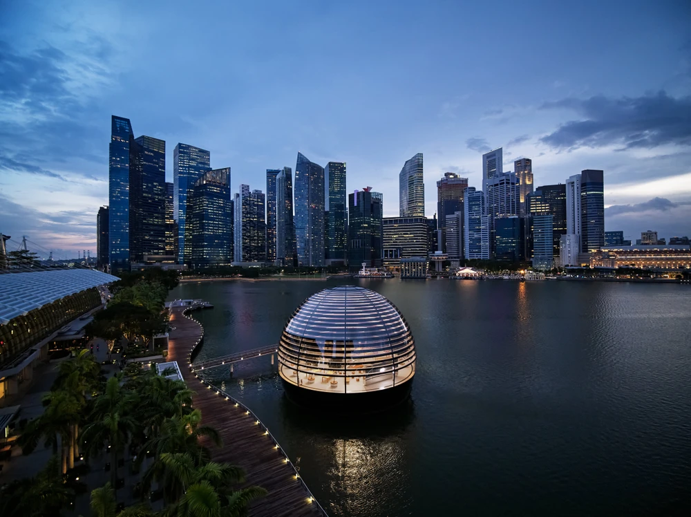  Apple Store ở Marina Bay Sands, Singapore