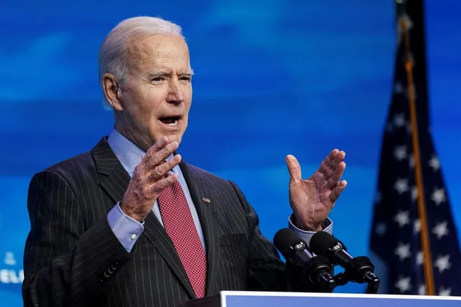 rot tien cho le nham chuc cua ong Biden anh 1