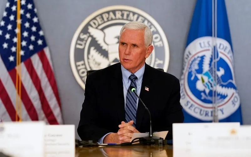 Phó Tổng thống Mỹ Mike Pence. Ảnh: AP Ông Pence gọi điện cho bà Harris chúc mừng và đề nghị hỗ trợ