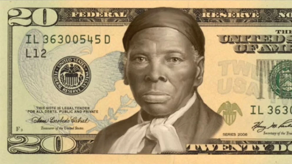 Kế hoạch đưa chân dung Harriet Tubman, thay thế Tổng thống Andrew Jackson trên tờ 20 USD, đang được nối lại. Ảnh: ABC News