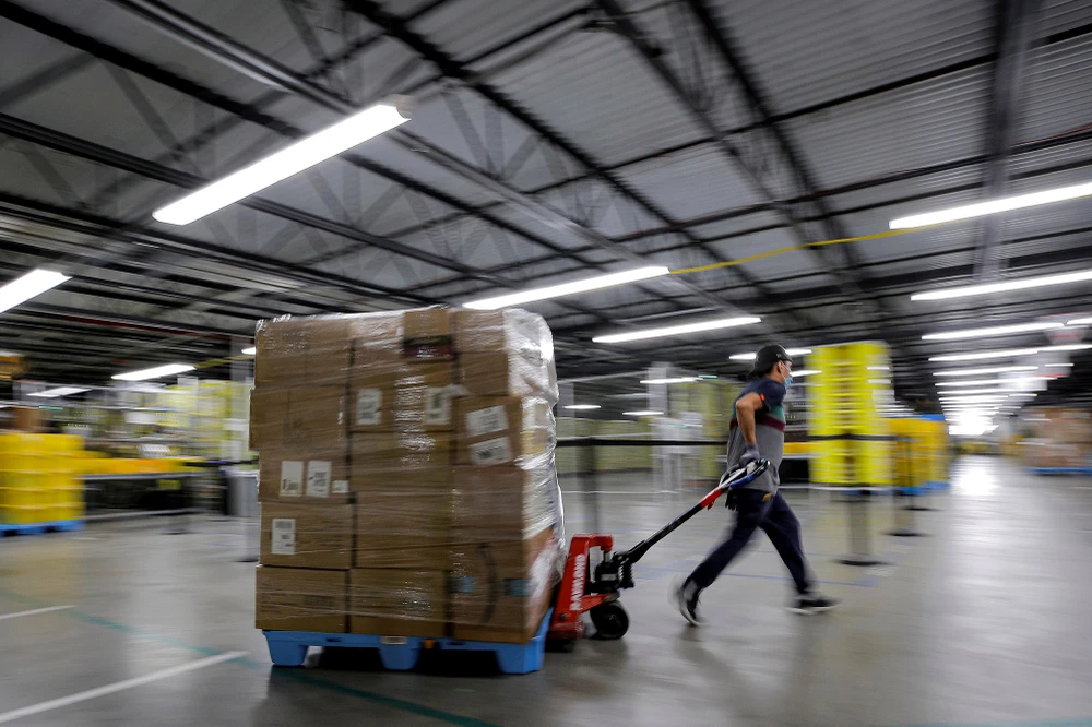 27.000 vụ tai nạn lao động đã xảy ra ở Amazon vào năm 2020. Nguồn ảnh: Reuters.