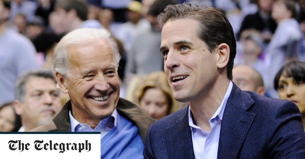 TT Mỹ Joe Biden và con trai Hunter Biden.