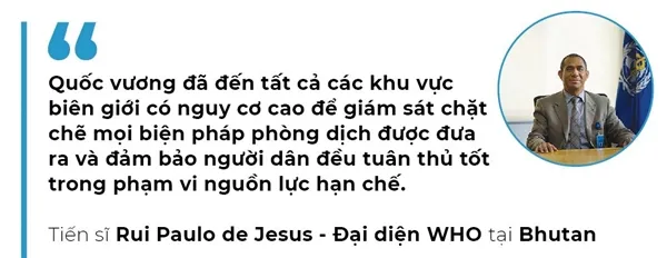 Câu chuyện chống dịch thành công từ vương quốc hạnh phúc