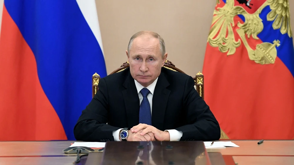 Tổng thống Nga Vladimir Putin. Ảnh: Reuters.