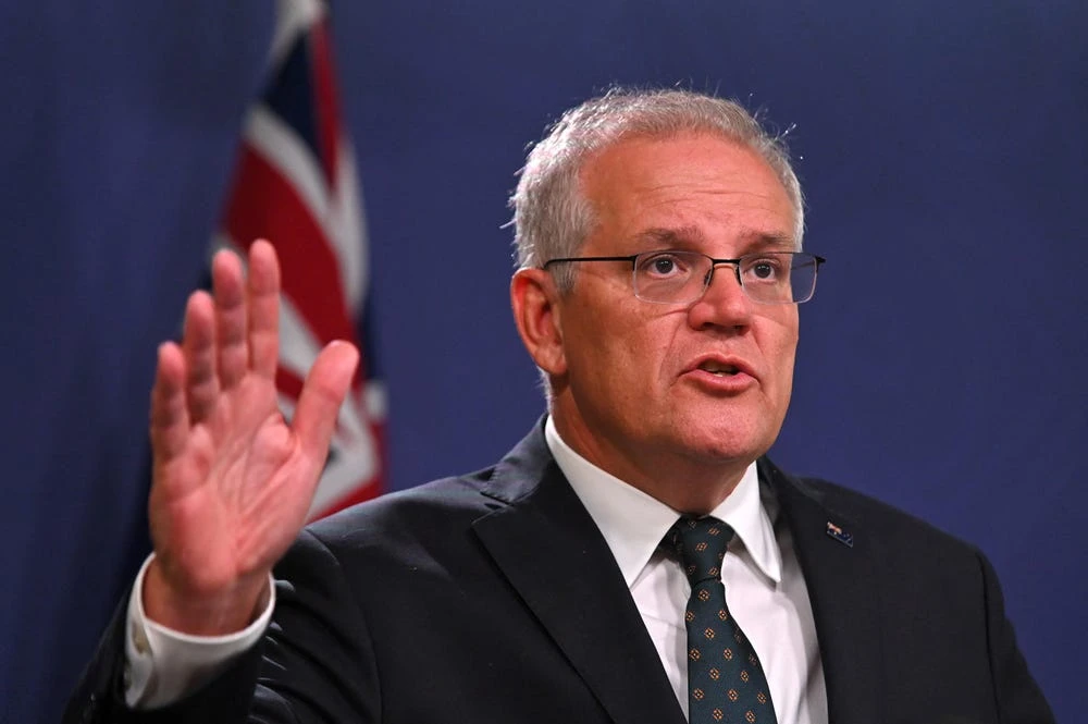 Thủ tướng Australia Scott Morrison.