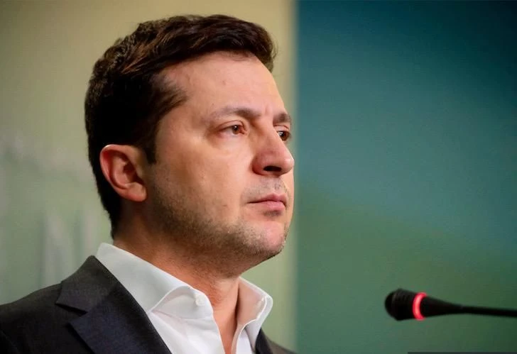 Tổng thống Ukraine Volodymyr Zelensky 