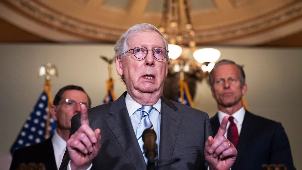 Lãnh đạo phe thiểu số Thượng viện Mỹ Mitch McConnell 