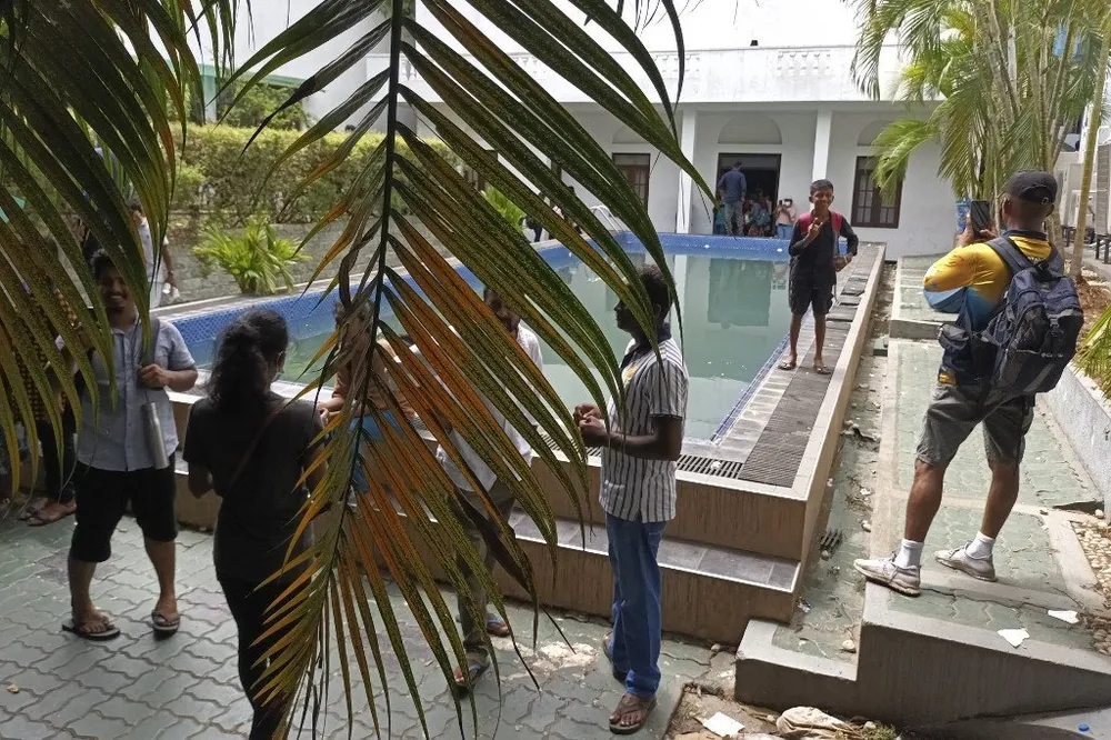 biểu tình sri lanka ảnh 6 bieu tinh sri lanka anh 6