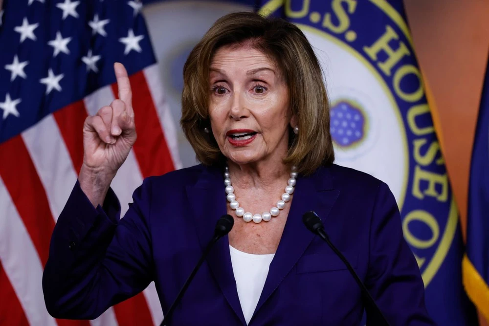 Chủ tịch Hạ viện Mỹ Nancy Pelosi. 