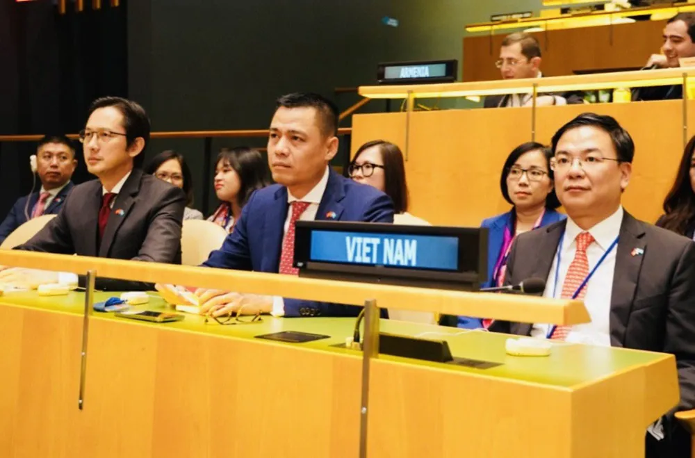 Việt Nam trúng cử vào Hội đồng Nhân quyền Liên Hợp Quốc, nhiệm kỳ 2023-2025 - Ảnh 3. Việt Nam trúng cử vào Hội đồng Nhân quyền Liên Hợp Quốc, nhiệm kỳ 2023-2025 - Ảnh 3.