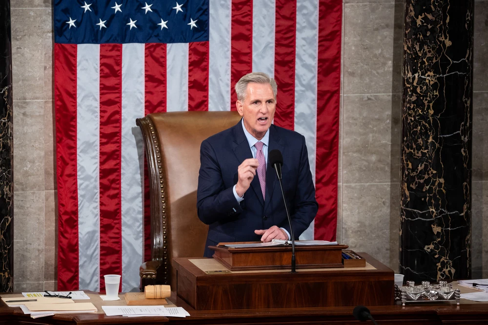 Chủ tịch Hạ viện mới đắc cử Kevin McCarthy.