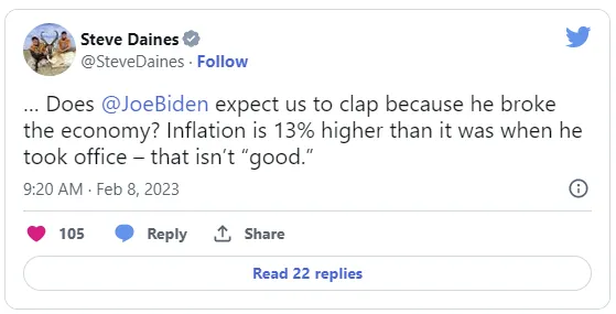 Tuyên bố về kinh tế của ông Biden khiến nhiều người nhướng mày trên mạng xã hội. Tuyên bố về kinh tế của ông Biden khiến nhiều người nhướng mày trên mạng xã hội.