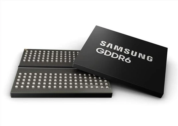 Một loại chip của hãng Samsung. (Ảnh: Yonhap/TTXVN) 