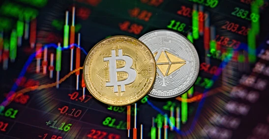 Bitcoin hợp nhất trên 31.000 USD, Ethereum vượt mốc 1.900 USD