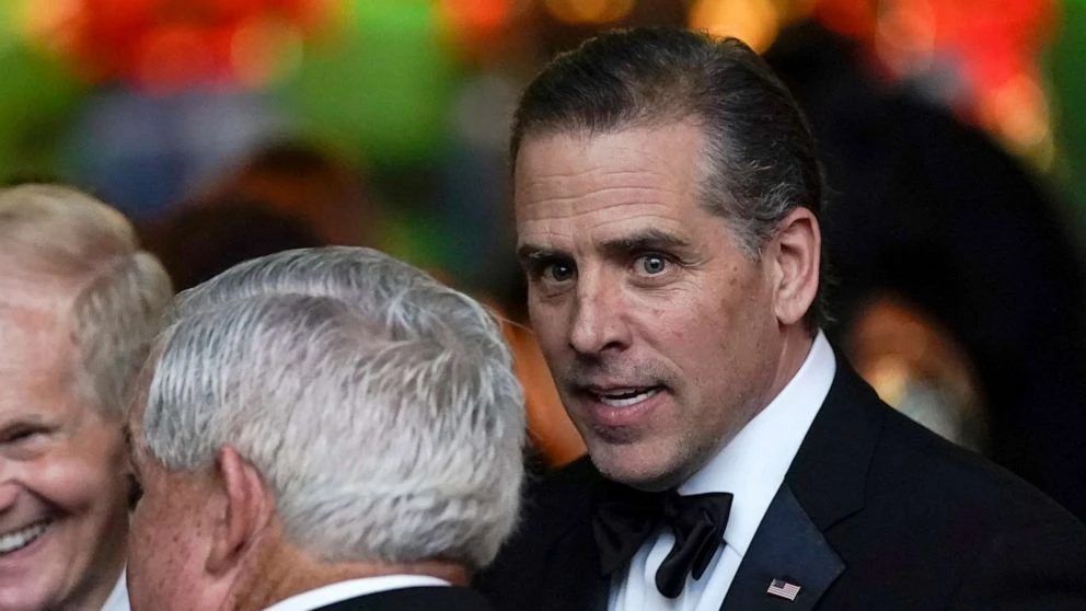 Hunter Biden tại một buổi tiệc.