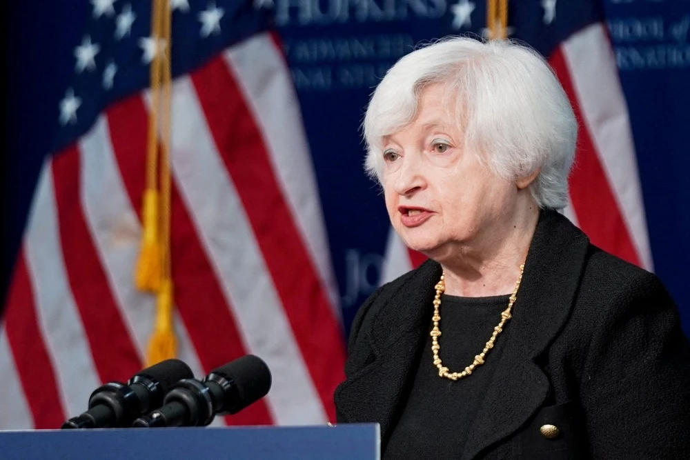 Bà Janet Yellen tuyên bố sẽ đối đầu với Trung Quốc về trợ cấp năng lượng