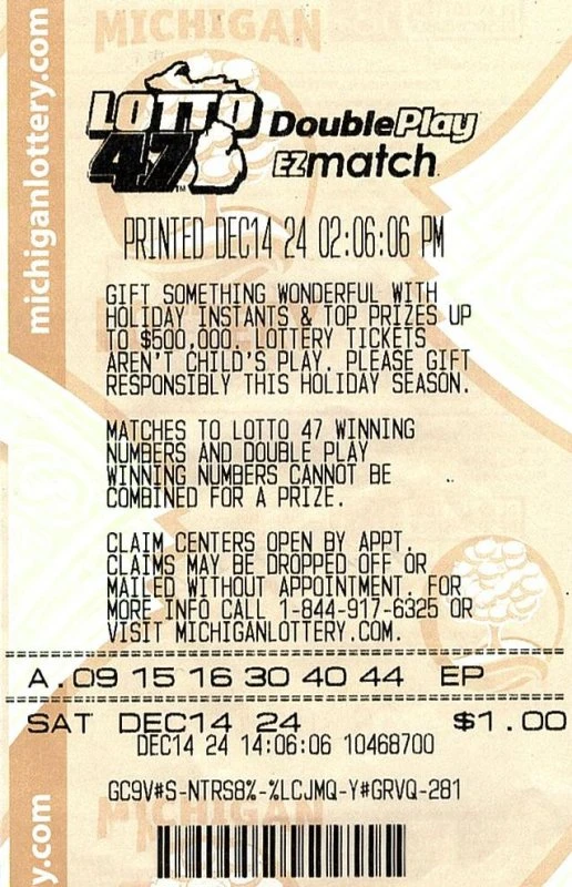 Một tấm vé số Lotto 47 là món quà sinh nhật từ một người đàn ông Michigan tặng cha mình đã trở thành người chiến thắng giải thưởng 1,1 triệu đô la. Ảnh do Xổ số Michigan cung cấp.