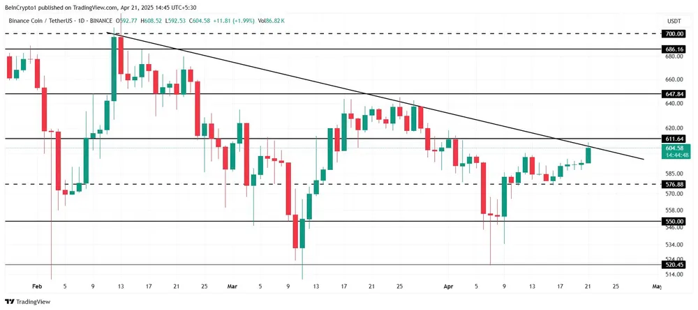 Phân tích giá BNB | Nguồn: TradingView Hình 3.jpg