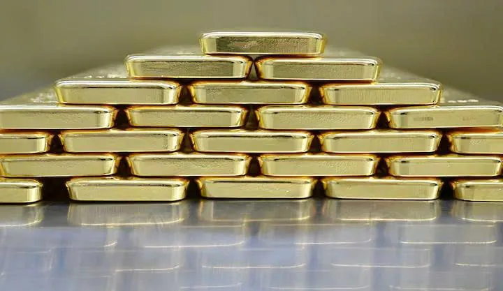Vàng giảm xuống phiên thứ hai liên tiếp