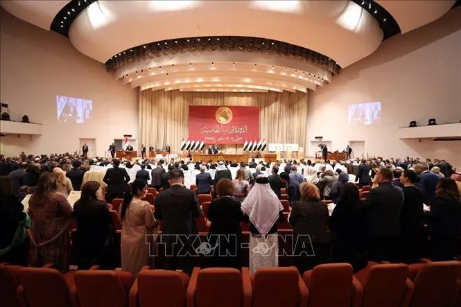 Quang cảnh phiên họp Quốc hội Iraq tại thủ đô Baghdad. Ảnh tư liệu: THX/TTXVN