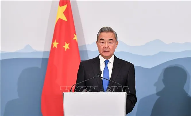 Bộ trưởng Ngoại giao Trung Quốc Vương Nghị. Ảnh tư liệu: THX/TTXVN