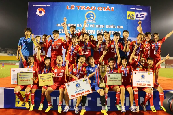 Nữ TPHCM quyết tâm lập cú hattrick vô địch. ẢNH: Dũng Phương