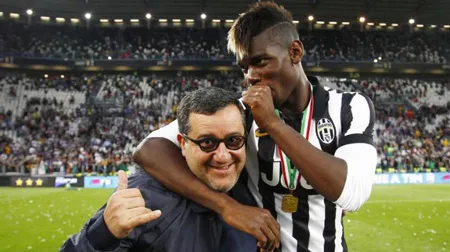 Siêu cò Raiola kiếm bộn tiền từ thương vụ Pogba. 