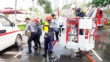 Hiệu quả từ diễn tập, thực tập chữa cháy, cứu nạn ảnh 1 Hiệu quả từ diễn tập, thực tập chữa cháy, cứu nạn ảnh 1
