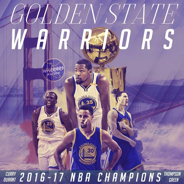 Golden State Warriors trở thành tân vô địch NBA.